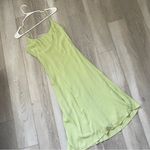 Sunday Best Dress slip midi womens Green (small) minimalist chic party classic Photo 0