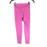 Halara  Seamless Flow High Waisted Tummy control 7/8 Leggings Super Pink XS Photo 2