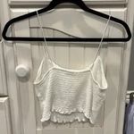 LA Hearts White Smocked Camisole Photo 1