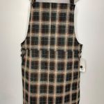 SO Juniors' ® Button Strap Plaid Pinafore Dress Photo 1
