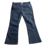 Paige HIDDEN BOOT denim Jeans Bardot Dark Blue Size 32 26L Bootcut Photo 6