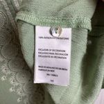 Shyanne  Green Embroidered Crop Swing Top Sleeveless G8 Photo 4