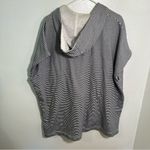 J.Crew Beach Cover up Poncho Blue Beige Stripes XS/S Photo 6