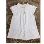 Cato BELERO MEDIUM WOMENS OFF WHITE CAPPED SLEEVE Photo 5