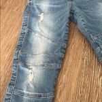 True Religion Halle Moto jeans mid rise super cropped skinny size 29 x 26 Photo 7