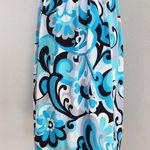 American Vintage Y2K Boston Proper Blue Black White Retro Sun Dress S Photo 8