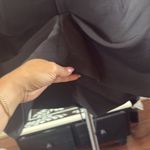 English Factory  Black Lace-Up High Waist Skort Photo 4