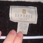 EXPRESS  Tricot 100%Wool Fisherman Vneck Sweater  Photo 3