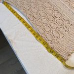 Maurice's sweater high/low style open crochet style size small Photo 3