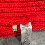 Paloma Wool Levete Top L/XL Red Knit Bandeau Lace Up Boho Festival New Size L Photo 3