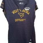 Russell Athletic WVU West Virginia University Mountaineers  Women's Tee Shirt, L Photo 0
