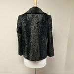 Milly  leopard faux fur double breasted coat S Photo 1