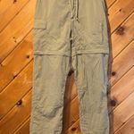 The North Face Convertible Zip Off Hiking Cargo Pants/ Shorts tan Photo 0