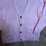 VTG Pink Button Front Cardigan Sweater Mr Rogers Feminine Fairycore SZ M 80s Y2k Size M Photo 1