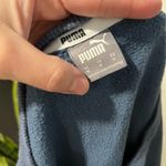 Puma  Women’s Blue Crewneck Logo Sweater Size Medium Photo 2