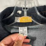 Tulle Plus Size Button Front Dark Wash Stretch Patch Pocket Denim Jacket 3X 3XL Photo 2