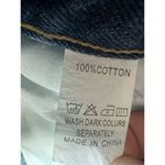 Princess Polly  Light Wash High Rise Faded Cropped Straight Leg Mom Jeans Size 4 Photo 3