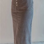 Hello Nite Ryder MIDI Beige Corduroy Button Photo 5