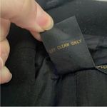 Grace Dane Lewis Black Long Sleeve Long Line Trench Coat Jacket Size 4 Photo 7