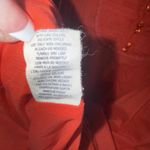 Anthropologie Maeve Red Crochet Tiered Tank Top Boho Y2K Pearl Button Dress Med Photo 8