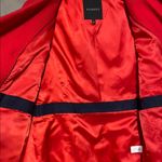 Talbots Red Pea Coat with Double Breasted Design Photo 13