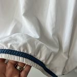 Kaelin Women's white 2 piece white with blue stripe sweatsuit size large Photo 7