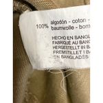 ZARA  Women's Brown Crew Neck Sleeveless Boxy Cropped Muscle Tee Tank Top Size L Photo 3