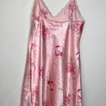gilligan and o'malley Vintage 90s Gilligan & O’Malley Fairy Floral Lace Chemise Slip Nightie Sz S Photo 6