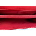 Badgley Mischka Crossbody Chevron Quilted Center Cover - Red Photo 8