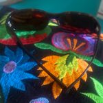 Ralph Lauren Black Sunglasses with Multicolor Reflection Photo 4
