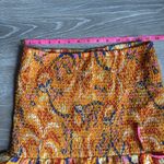 Farm Rio NEW  Palms Party Smocked Mini Skirt Medium Photo 3