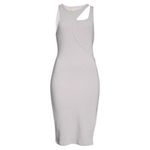 Zella ππ Interlude Rib Cutout Dress ~ Lavender Sky Large L NWT Photo 8