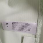 Lululemon Ribbed Softstreme Cropped Kohlrabi Green Fitted Tank Top Size 12 Photo 2