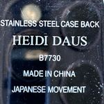 **HEIDI DAUS Green & Lavender Crystal Bracelet Watch – Model B7730 Photo 6