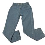 SheIn  Distressed High Rise Mom Jeans Blue Large Photo 0