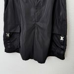 Anthropologie [] Black Elastic Waist Relaxed Fit Slouchy Cargo Shorts NWT Size XL Photo 7