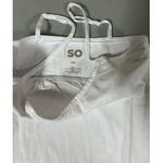 Sonoma SO White Shelf-Bra Cami Camisole Tank Top Shirt Size XS 🤍 Photo 4