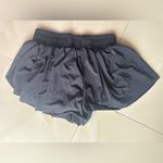 Luogongzi 2 in 1 Flowy Running Shorts Womens Black Training Gym Small Photo 5