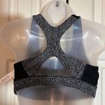 Athleta  Marbled Black Gray and White Racerback Sports Bra M Medium Photo 12