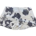 joe's jeans  Womens Denim Gray White‎ Splash Print Cuffed Shorts Photo 1