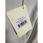 Peppermayo NWT  Cyra Wrap Top in Ivory US Sz. 6 Photo 6