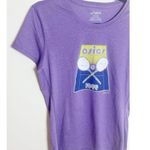ASICS Throwback Tennis Shirt Size Medium New Purple Photo 2