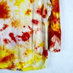 Andrea Jovine AJ XL Top Sunrise Sensations Tie Dye Orange Yellow Handmade 1328 Photo 8