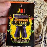 NWT Junglee Billee Boho Elastic Shorts w/ Beaded Tie Size XS / Small / Medium Blue Photo 1