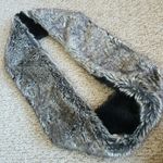 Faux Fur Infinity Scarf Black Photo 1