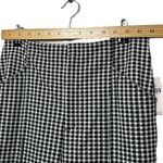 Anthropologie  NWT Maeve Gingham Capri Pants Size 6 High-Rise Stretch Cottagecore Photo 12