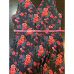 Garnet Hill Maxi Dress Womens 10 Floral Prairie Cottage Garden Sleeveless READ Photo 7