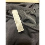 Cacique Lane Bryant  Rib Keyhole High Leg Thong Bodysuit BLACK Plus Size 26/28 Photo 7