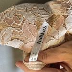 Selfie Leslie MAKE MEMORIES MOLDED BUST LACE MINI DRESS WHITE/BEIGE Size XS Photo 3