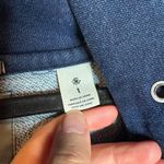 Scotch & Soda Maison Scotch blue cowl neck pullover sweatshirt Photo 3